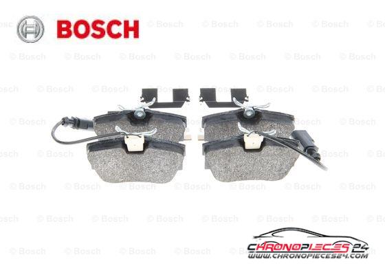 Achat de BOSCH 0 986 494 529 Kit de plaquettes de frein, frein à disque pas chères