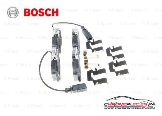 Achat de BOSCH 0 986 494 529 Kit de plaquettes de frein, frein à disque pas chères