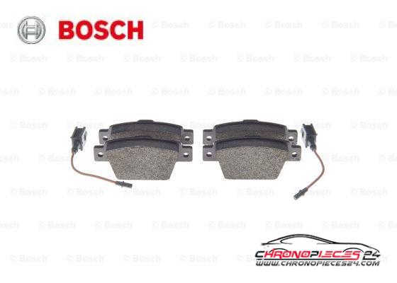 Achat de BOSCH 0 986 494 536 Kit de plaquettes de frein, frein à disque pas chères