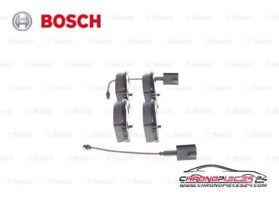 Achat de BOSCH 0 986 494 536 Kit de plaquettes de frein, frein à disque pas chères