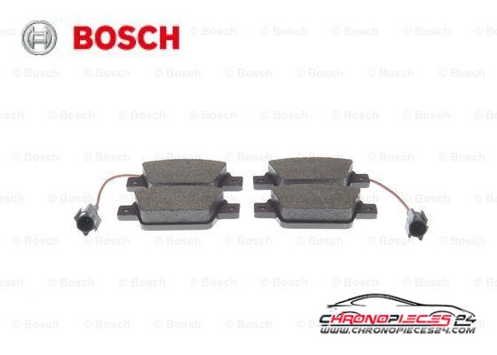 Achat de BOSCH 0 986 494 536 Kit de plaquettes de frein, frein à disque pas chères