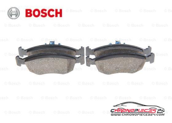 Achat de BOSCH 0 986 494 537 Kit de plaquettes de frein, frein à disque pas chères