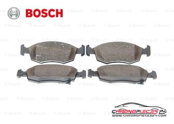 Achat de BOSCH 0 986 494 537 Kit de plaquettes de frein, frein à disque pas chères