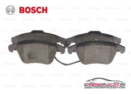 Achat de BOSCH 0 986 494 538 Kit de plaquettes de frein, frein à disque pas chères