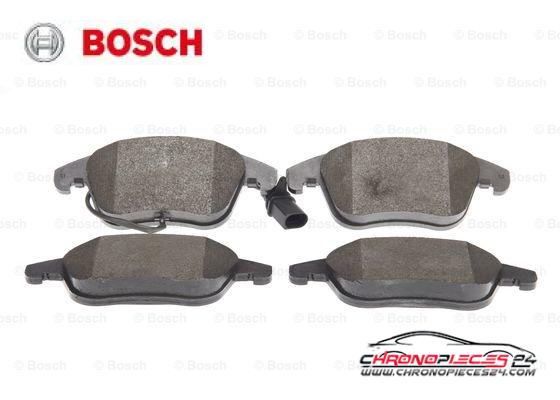 Achat de BOSCH 0 986 494 538 Kit de plaquettes de frein, frein à disque pas chères