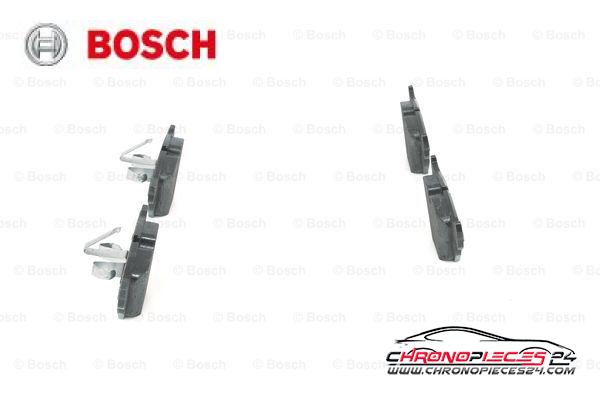 Achat de BOSCH 0 986 494 540 Kit de plaquettes de frein, frein à disque pas chères