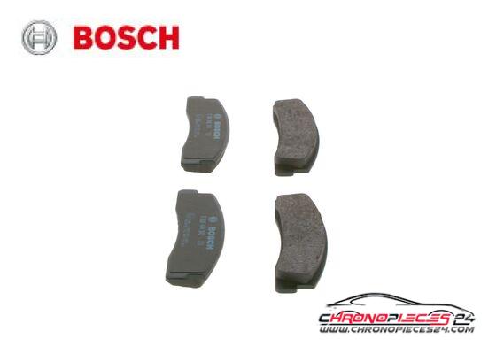 Achat de BOSCH 0 986 494 543 Kit de plaquettes de frein, frein à disque pas chères