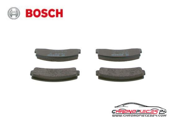 Achat de BOSCH 0 986 494 543 Kit de plaquettes de frein, frein à disque pas chères