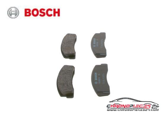 Achat de BOSCH 0 986 494 543 Kit de plaquettes de frein, frein à disque pas chères