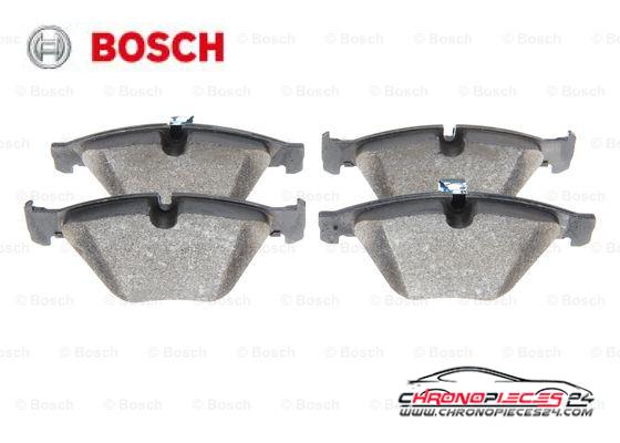 Achat de BOSCH 0 986 494 549 Kit de plaquettes de frein, frein à disque pas chères