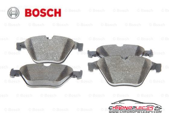 Achat de BOSCH 0 986 494 549 Kit de plaquettes de frein, frein à disque pas chères