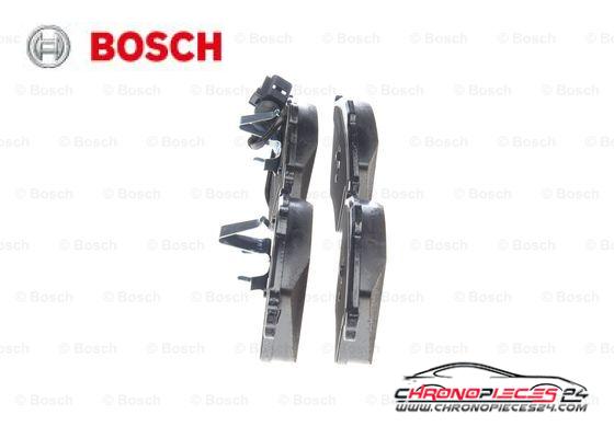 Achat de BOSCH 0 986 494 550 Kit de plaquettes de frein, frein à disque pas chères