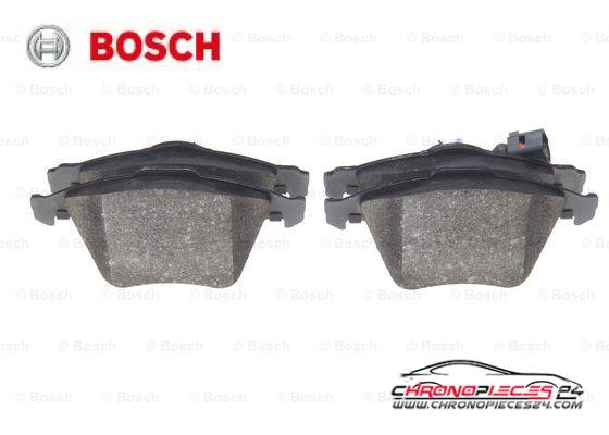 Achat de BOSCH 0 986 494 550 Kit de plaquettes de frein, frein à disque pas chères