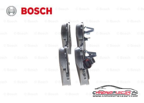 Achat de BOSCH 0 986 494 550 Kit de plaquettes de frein, frein à disque pas chères