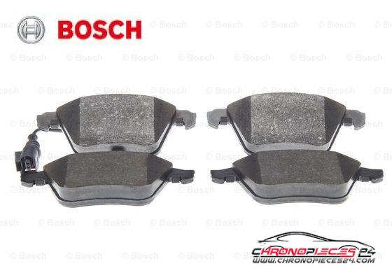 Achat de BOSCH 0 986 494 550 Kit de plaquettes de frein, frein à disque pas chères