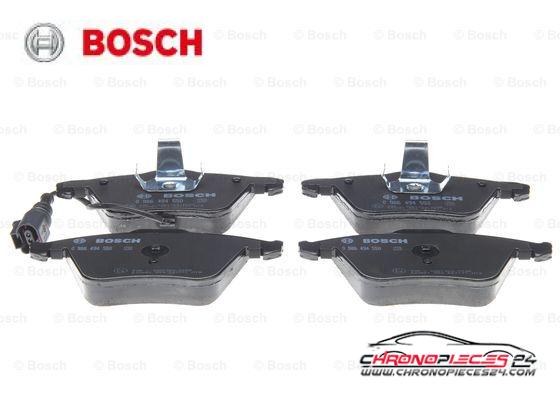 Achat de BOSCH 0 986 494 550 Kit de plaquettes de frein, frein à disque pas chères