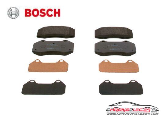 Achat de BOSCH 0 986 494 551 Kit de plaquettes de frein, frein à disque pas chères