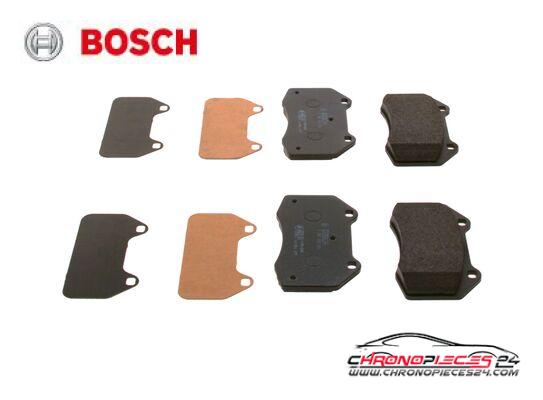 Achat de BOSCH 0 986 494 551 Kit de plaquettes de frein, frein à disque pas chères