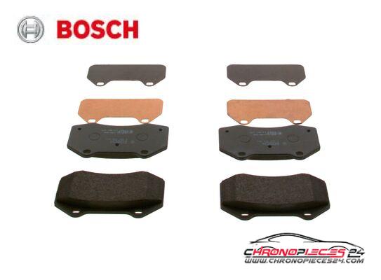 Achat de BOSCH 0 986 494 551 Kit de plaquettes de frein, frein à disque pas chères