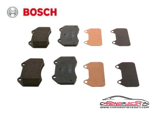 Achat de BOSCH 0 986 494 551 Kit de plaquettes de frein, frein à disque pas chères