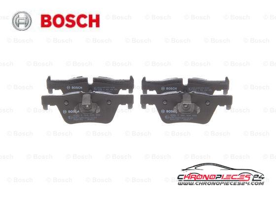 Achat de BOSCH 0 986 494 554 Kit de plaquettes de frein, frein à disque pas chères