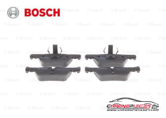 Achat de BOSCH 0 986 494 554 Kit de plaquettes de frein, frein à disque pas chères