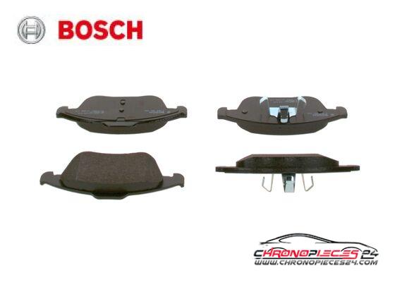 Achat de BOSCH 0 986 494 556 Kit de plaquettes de frein, frein à disque pas chères