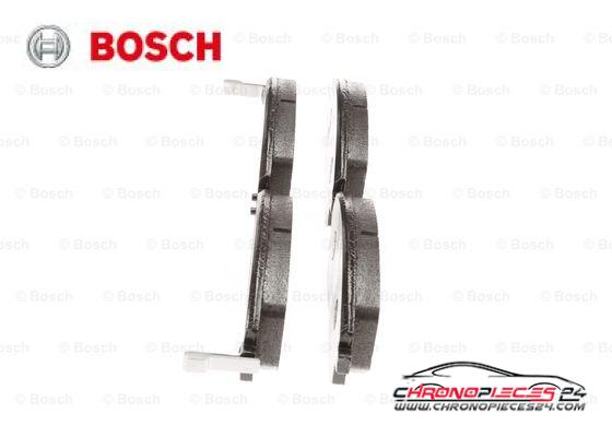 Achat de BOSCH 0 986 494 558 Kit de plaquettes de frein, frein à disque pas chères