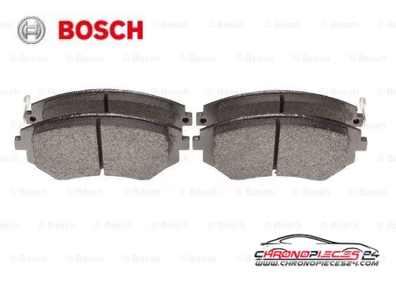 Achat de BOSCH 0 986 494 558 Kit de plaquettes de frein, frein à disque pas chères