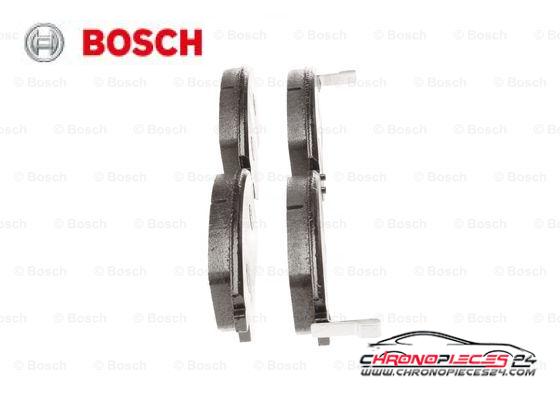 Achat de BOSCH 0 986 494 558 Kit de plaquettes de frein, frein à disque pas chères