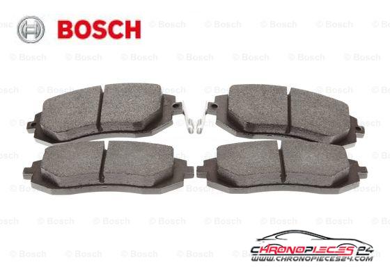 Achat de BOSCH 0 986 494 558 Kit de plaquettes de frein, frein à disque pas chères