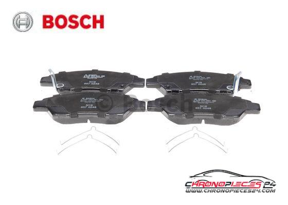 Achat de BOSCH 0 986 494 562 Kit de plaquettes de frein, frein à disque pas chères