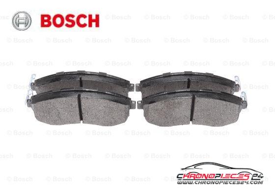 Achat de BOSCH 0 986 494 572 Kit de plaquettes de frein, frein à disque pas chères