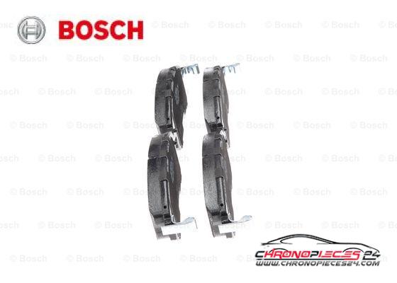 Achat de BOSCH 0 986 494 572 Kit de plaquettes de frein, frein à disque pas chères