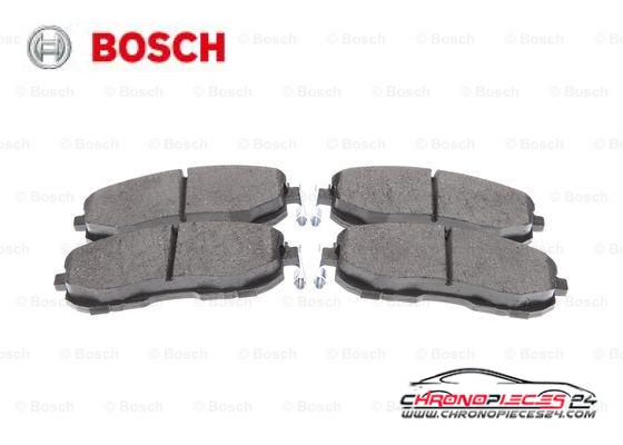 Achat de BOSCH 0 986 494 572 Kit de plaquettes de frein, frein à disque pas chères