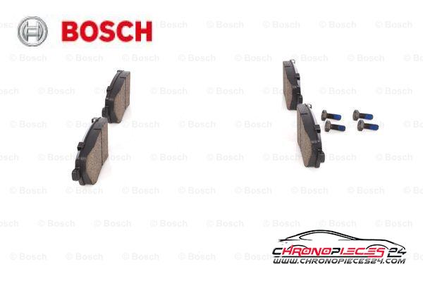 Achat de BOSCH 0 986 494 573 Kit de plaquettes de frein, frein à disque pas chères