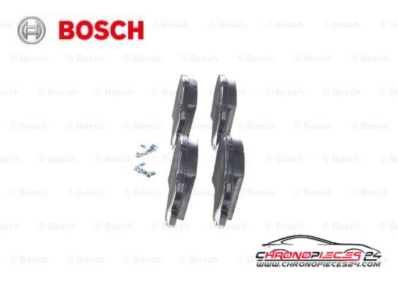 Achat de BOSCH 0 986 494 575 Kit de plaquettes de frein, frein à disque pas chères