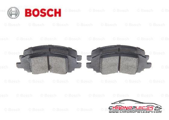 Achat de BOSCH 0 986 494 575 Kit de plaquettes de frein, frein à disque pas chères