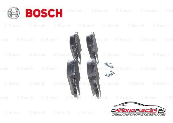 Achat de BOSCH 0 986 494 575 Kit de plaquettes de frein, frein à disque pas chères