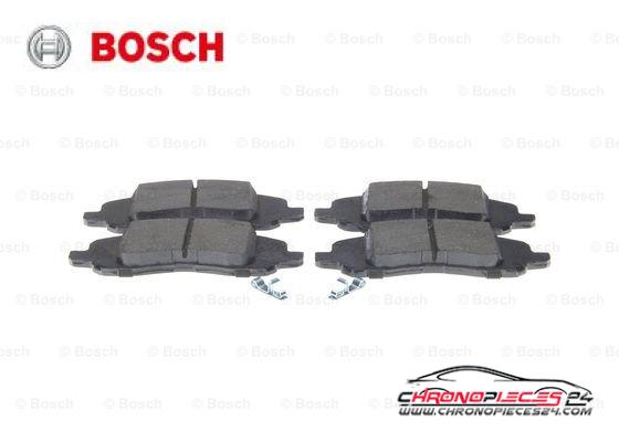 Achat de BOSCH 0 986 494 575 Kit de plaquettes de frein, frein à disque pas chères