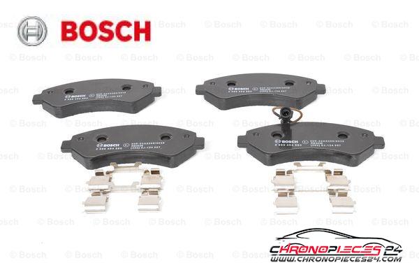 Achat de BOSCH 0 986 494 580 Kit de plaquettes de frein, frein à disque pas chères