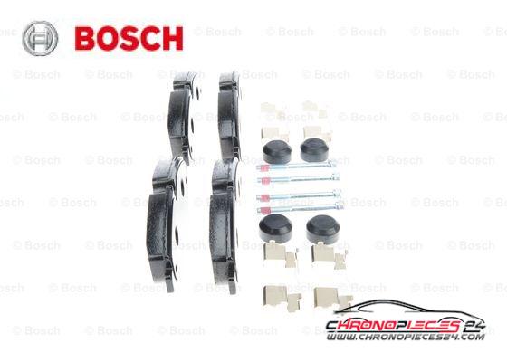 Achat de BOSCH 0 986 494 582 Kit de plaquettes de frein, frein à disque pas chères