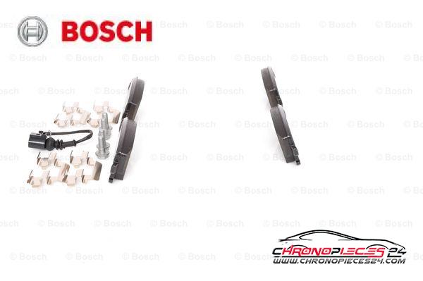 Achat de BOSCH 0 986 494 583 Kit de plaquettes de frein, frein à disque pas chères