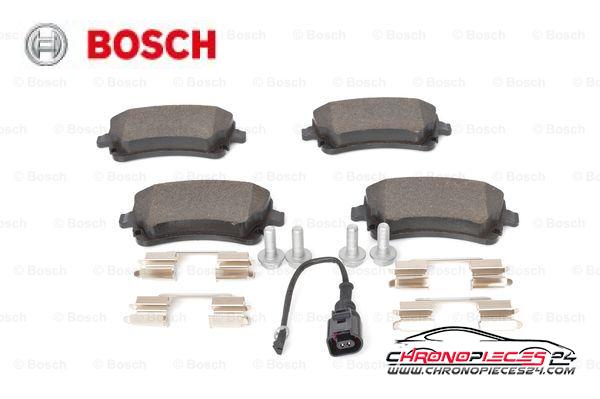 Achat de BOSCH 0 986 494 583 Kit de plaquettes de frein, frein à disque pas chères