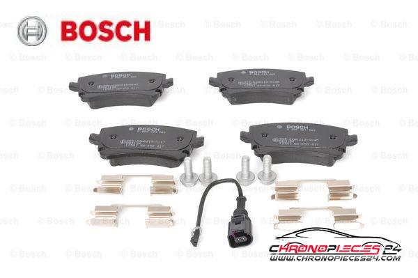 Achat de BOSCH 0 986 494 583 Kit de plaquettes de frein, frein à disque pas chères