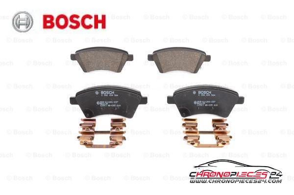 Achat de BOSCH 0 986 494 584 Kit de plaquettes de frein, frein à disque pas chères