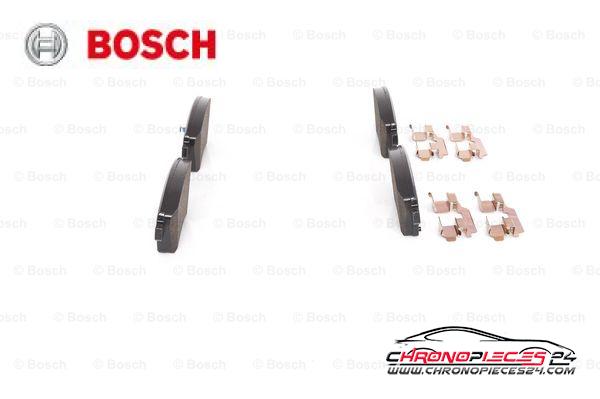 Achat de BOSCH 0 986 494 584 Kit de plaquettes de frein, frein à disque pas chères