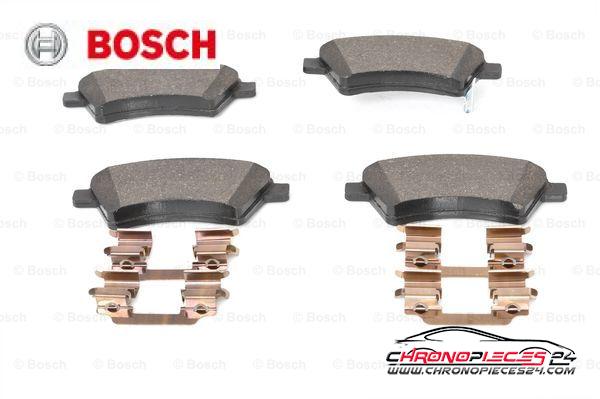 Achat de BOSCH 0 986 494 584 Kit de plaquettes de frein, frein à disque pas chères