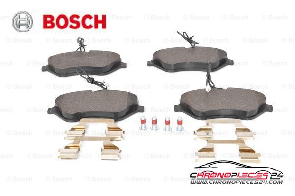 Achat de BOSCH 0 986 494 585 Kit de plaquettes de frein, frein à disque pas chères