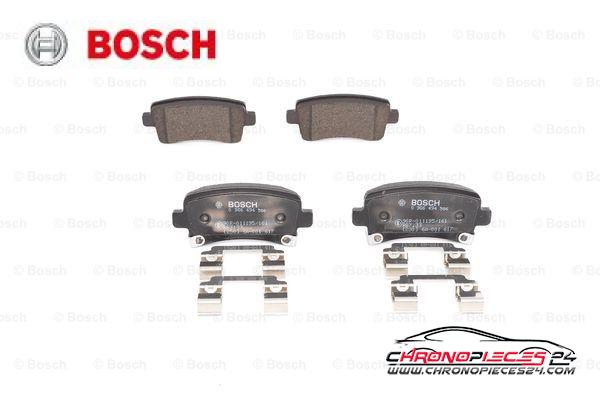 Achat de BOSCH 0 986 494 586 Kit de plaquettes de frein, frein à disque pas chères